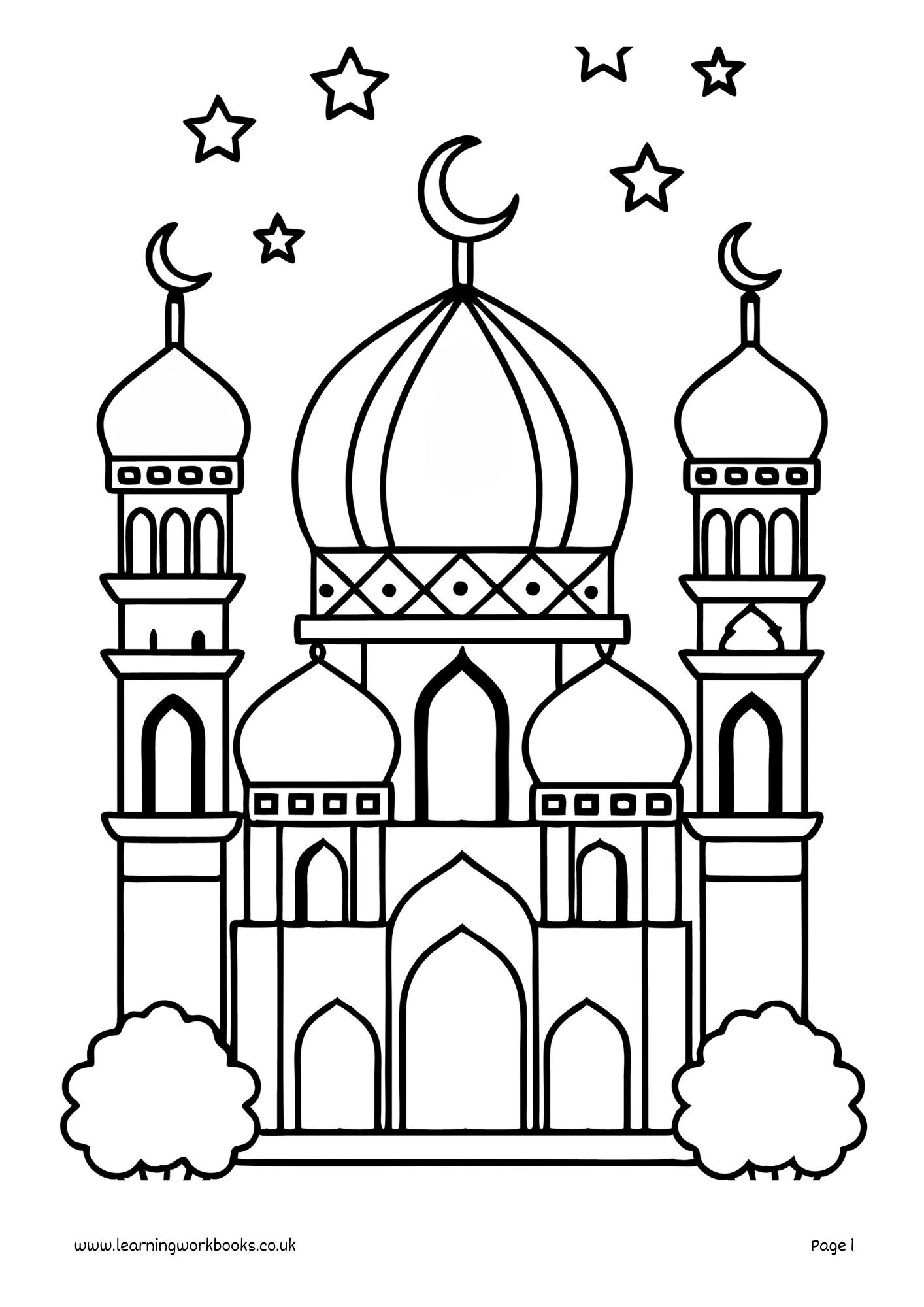 Eid Colouring Book 2 (downloadable digital product)