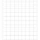 Checked Pattern 20mm Squared Notebook 1 (downloadable digital product)