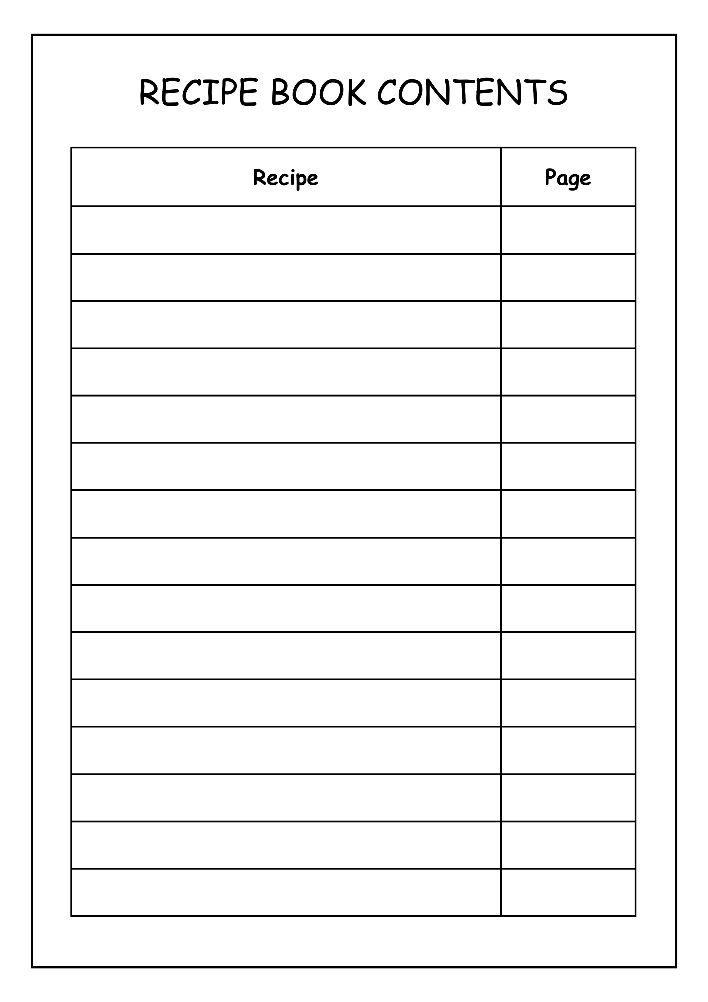 Christmas Recipe Book 1 (downloadable digital product)