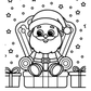 Christmas Colouring Book 9 (downloadable digital product)