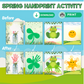 Spring Handprint Activity Booklet (downloadable digital product)