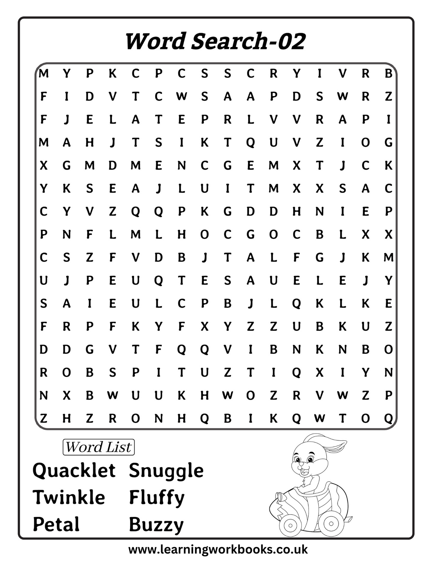 Easter Word Search Puzzle Book 1