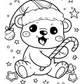 Kawaii Christmas Colouring Book 2 (downloadable digital product)