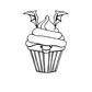 Monster Cupcakes Halloween Colouring Books