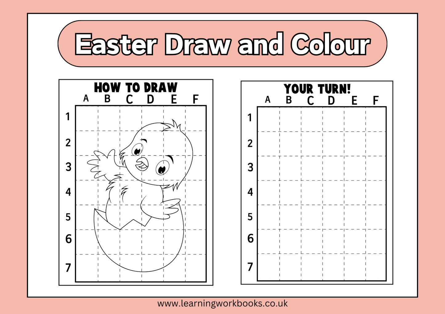 Easter Draw and Colour Book 4