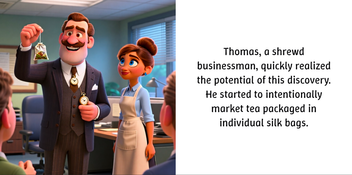 The Story of the Teabag (downloadable digital product)