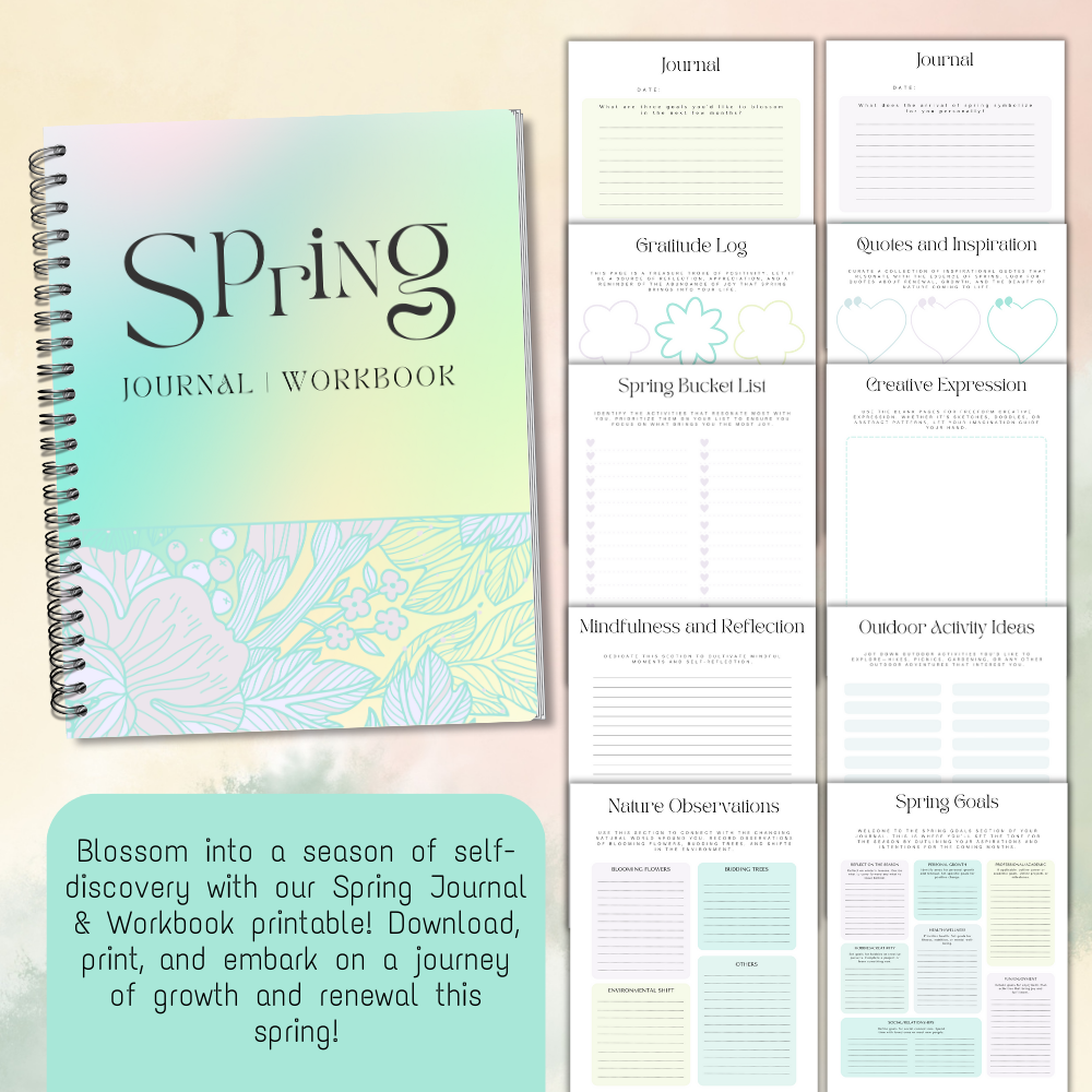 Green Spring Journal Workbook