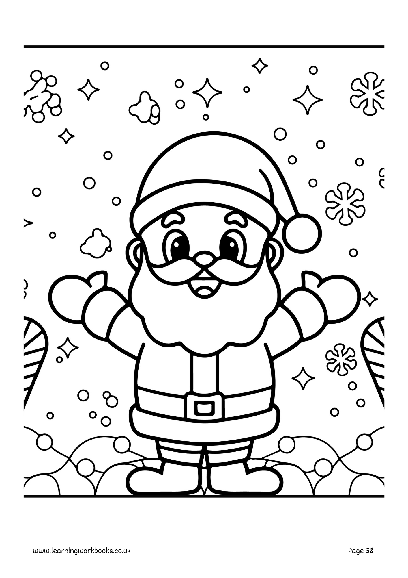 Christmas Colouring Book 11 (downloadable digital product)