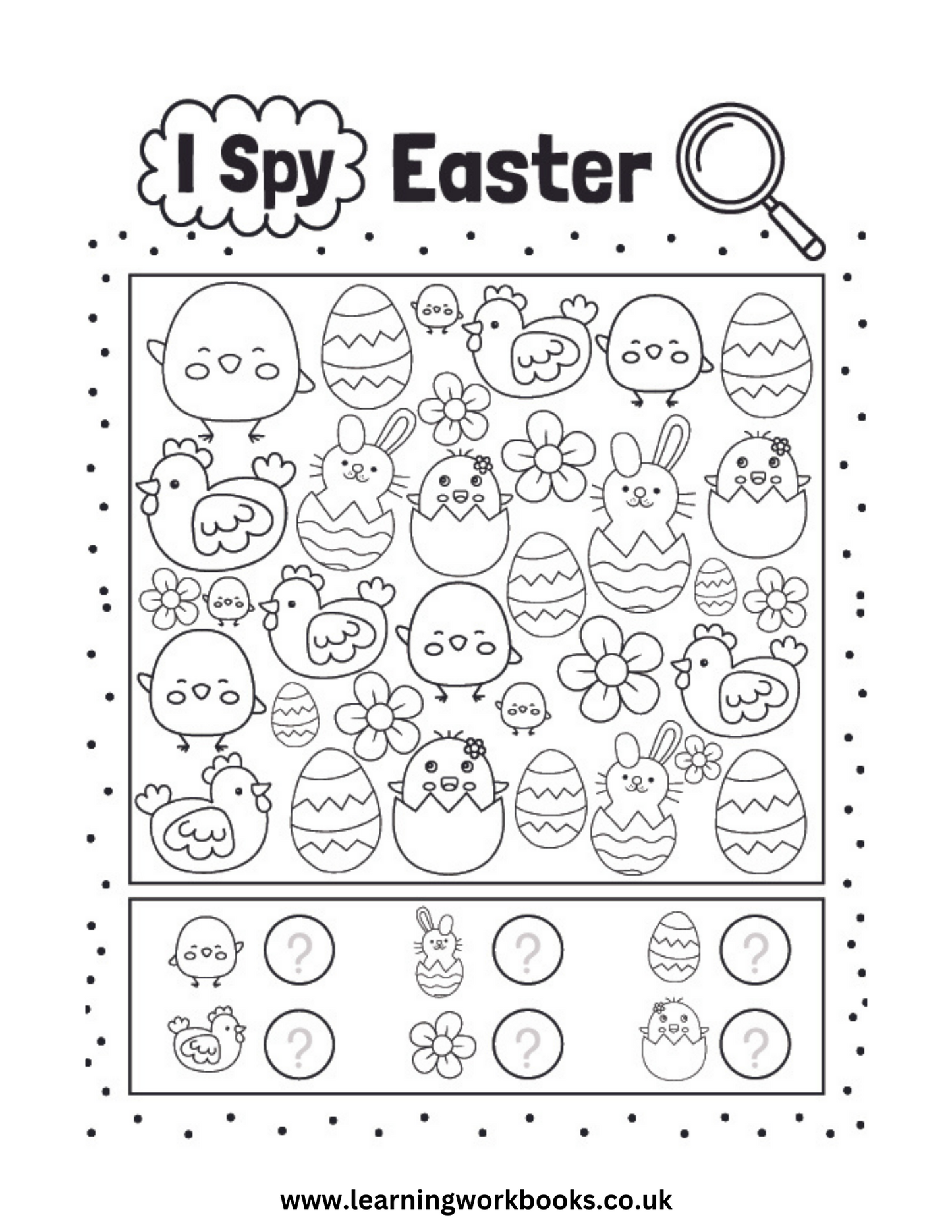 Easter I Spy Puzzle Book 2