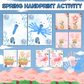 Spring Handprint Activity Booklet (downloadable digital product)