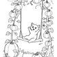 Mischievous Kittens Halloween Colouring Book