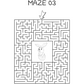 Easter Maze Puzzle Book 1