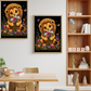 Cute Lion Holding a Bouquet / Lions Printable Art 1 / Premium Printable Digital Download