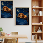 Sleeping Lion on a Branch / Lions Printable Art 2 / Premium Printable Digital Download