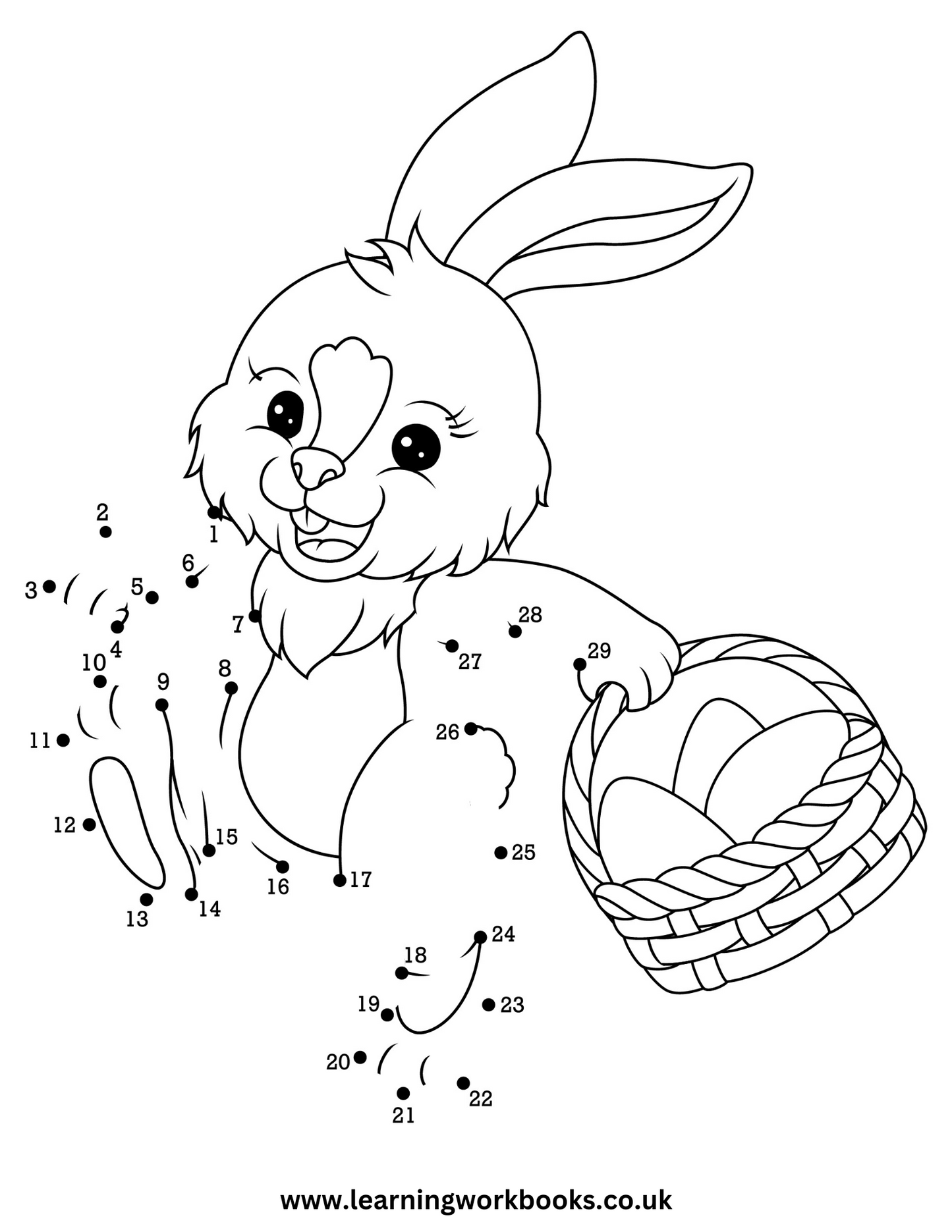 Easter Dot to Dot Book 4