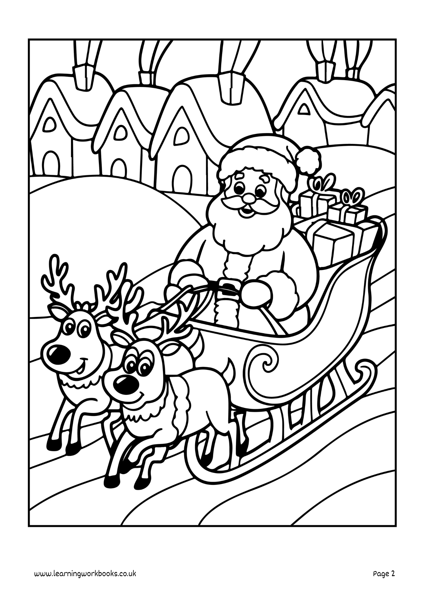 Christmas Colouring Book 2