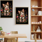 Cute Cat Holding a Bouquet  / Cats Printable Art 1 / Premium Printable Digital Download