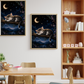 Sleeping Cat on a Branch / Cats Printable Art 2 / Premium Printable Digital Download