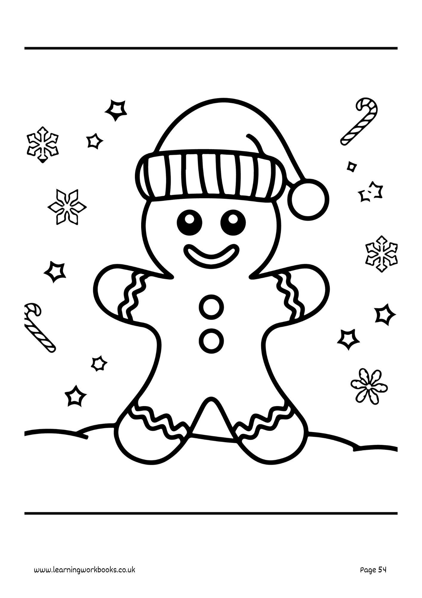 Christmas Colouring Book 12 (downloadable digital product)