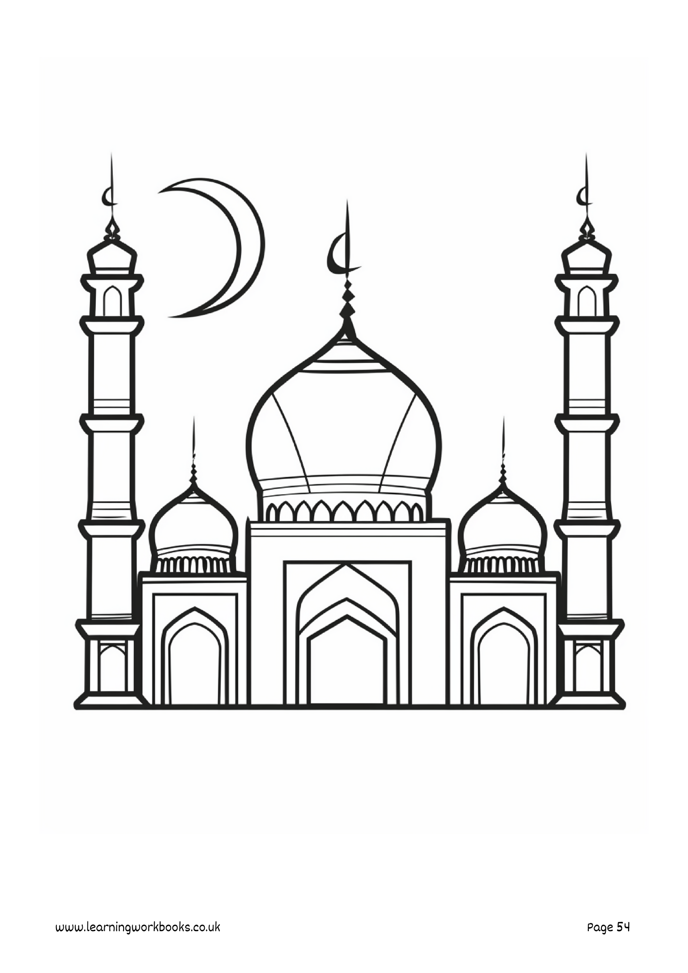 Eid Colouring Book 3 (downloadable digital product)