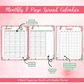 Pink Spring Cleaning Planner