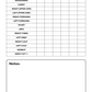 Fitness and Workout Logbook 15 (downloadable digital product)