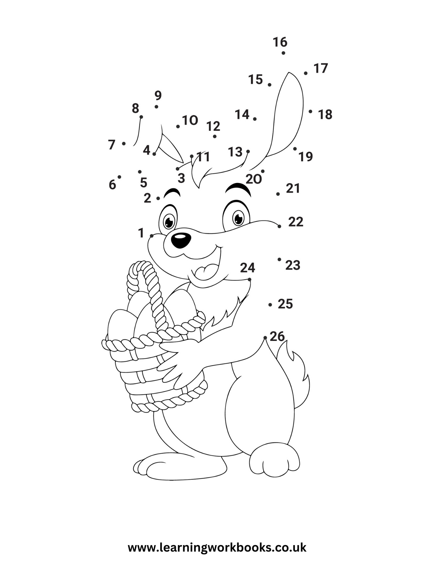 Easter Dot to Dot Book 4