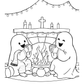 Ghosts in Pyjamas Halloween Colouring Book