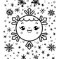 Kawaii Christmas Colouring Book 2 (downloadable digital product)