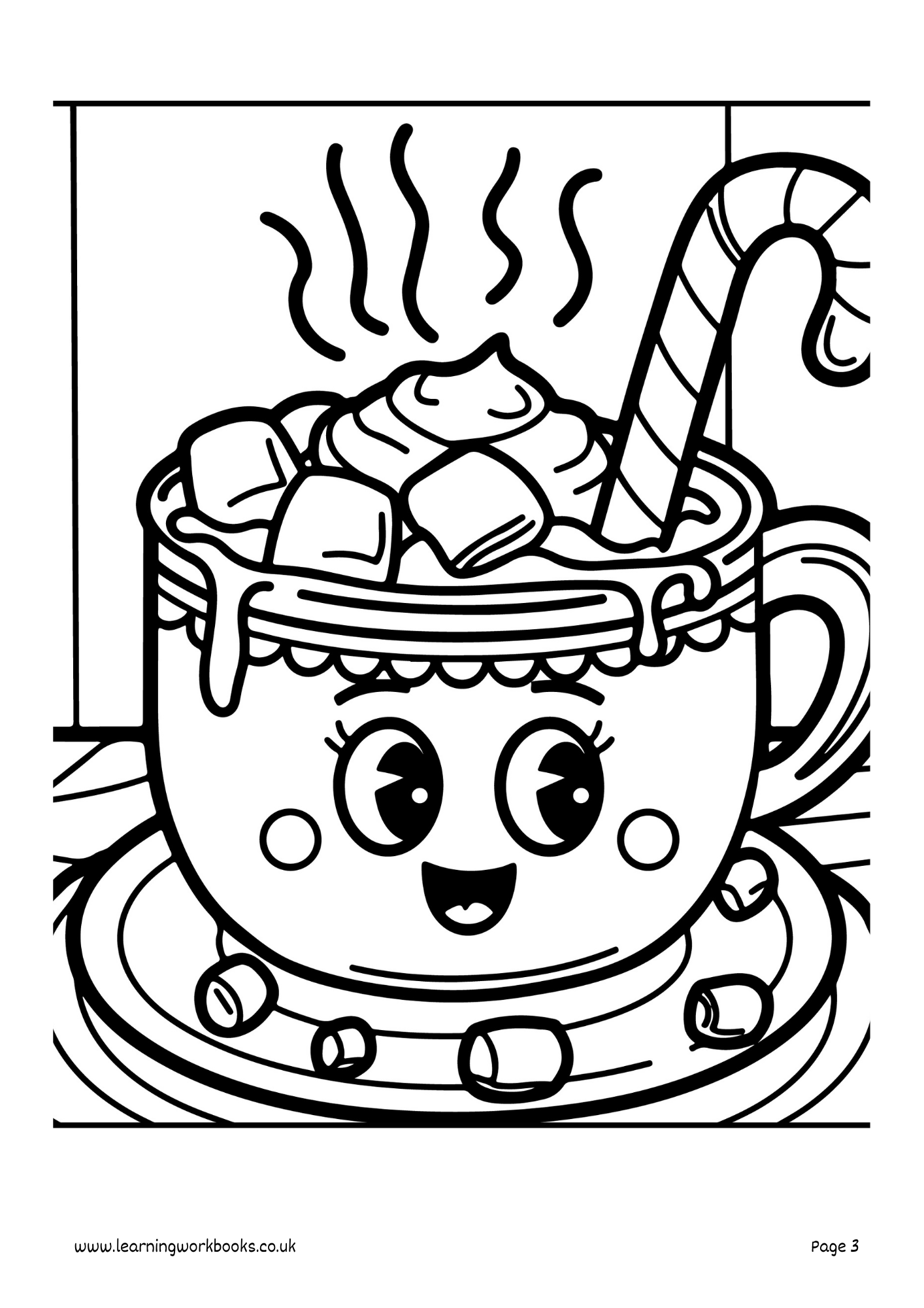 Christmas Colouring Book 10 (downloadable digital product)