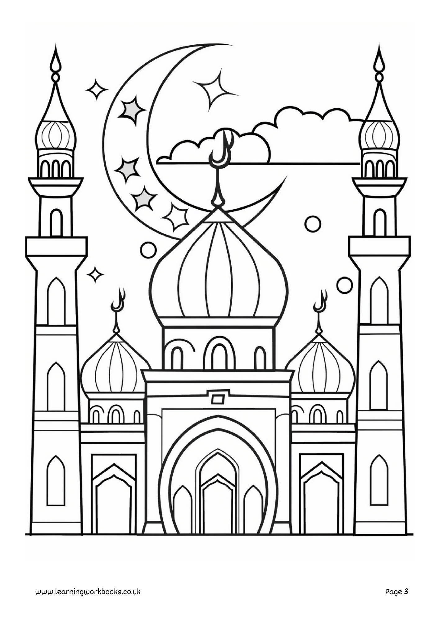 Eid Colouring Book 3 (downloadable digital product)