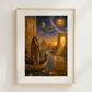 The Pharaoh's Journey into the Afterlife / Ancient Civilisation Printable Art 2 / Premium Printable Digital Download