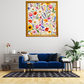 Vibrant Wildflower Garden Pattern / Floral Printable Art 5 / Premium Printable Digital Download