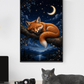 Sleeping Fox on a Branch / Foxes Printable Art 2 / Premium Printable Digital Download