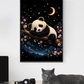 Sleeping Panda on a Branch / Pandas Printable Art 2 / Premium Printable Digital Download