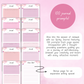 Pink Spring Journal Workbook