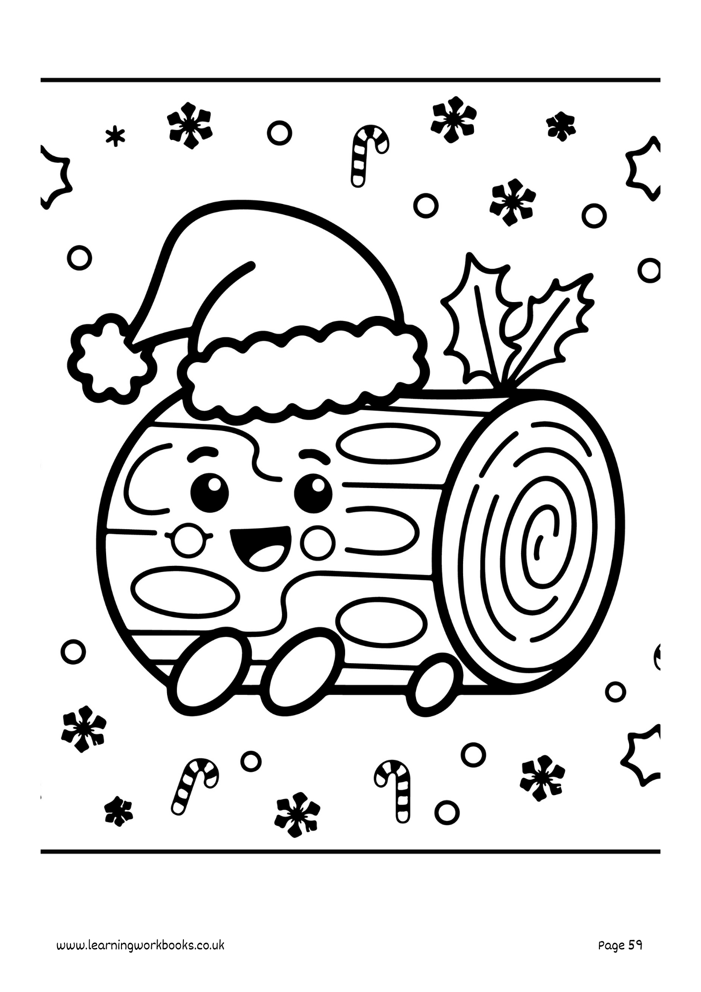 Christmas Colouring Book 12 (downloadable digital product)