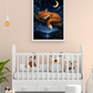 Sleeping Fox on a Branch / Foxes Printable Art 2 / Premium Printable Digital Download