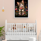 Cute Cat Holding a Bouquet  / Cats Printable Art 1 / Premium Printable Digital Download