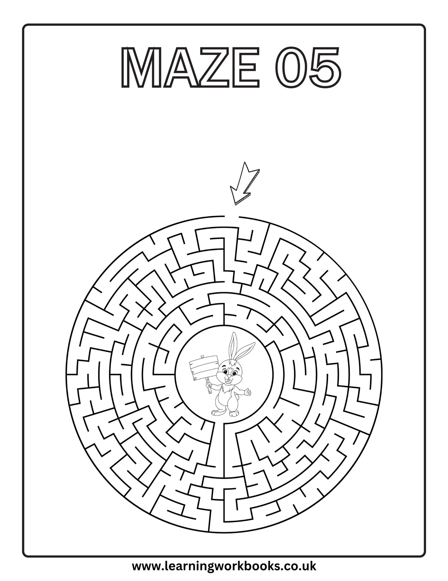 Easter Maze Puzzle Book 2