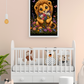 Cute Lion Holding a Bouquet / Lions Printable Art 1 / Premium Printable Digital Download