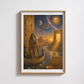 The Pharaoh's Journey into the Afterlife / Ancient Civilisation Printable Art 2 / Premium Printable Digital Download
