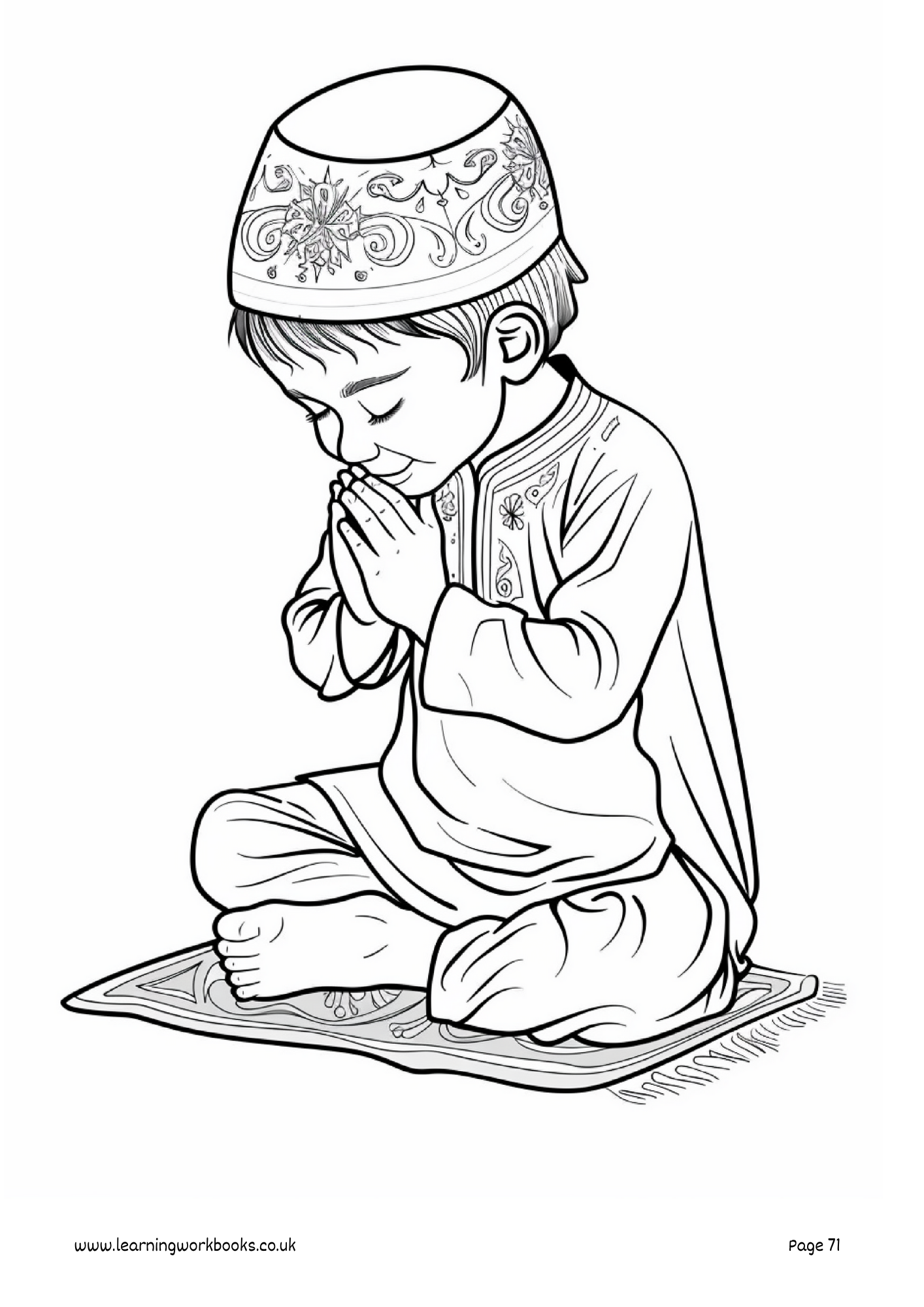 Eid Colouring Book 2 (downloadable digital product)