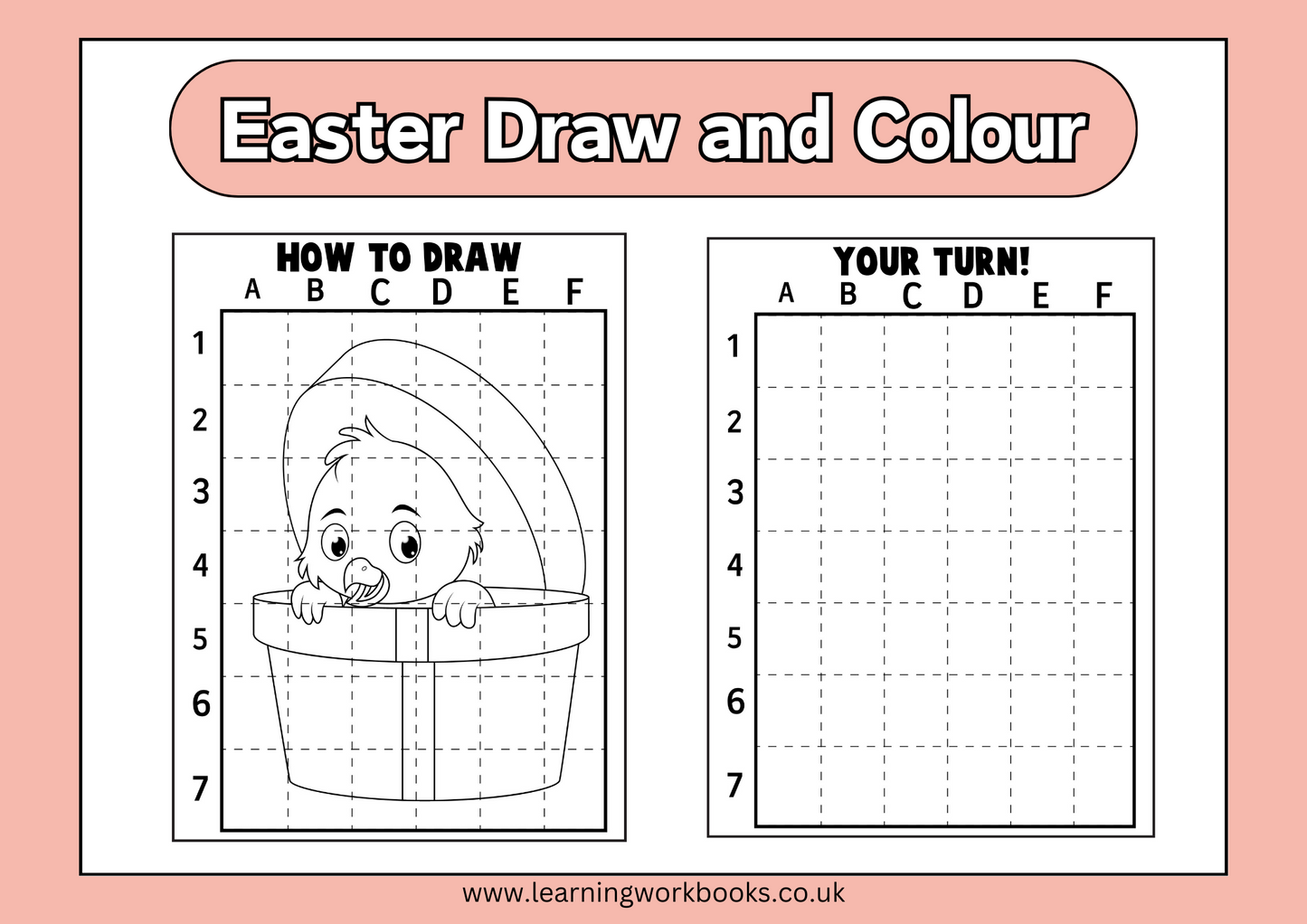 Easter Draw and Colour Book 5