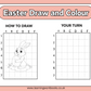 Easter Draw and Colour Book 3