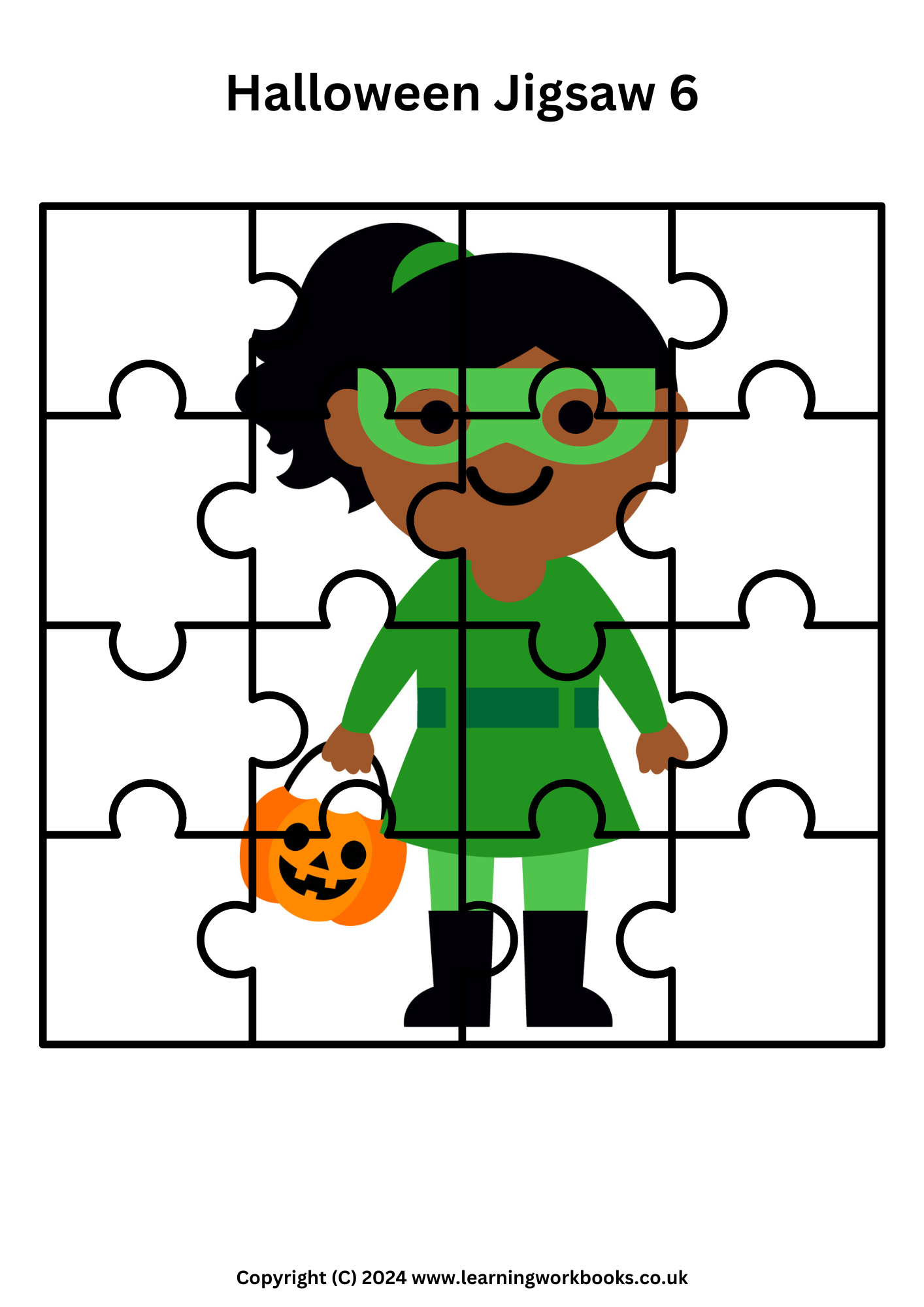 Halloween Jigsaw Book 2