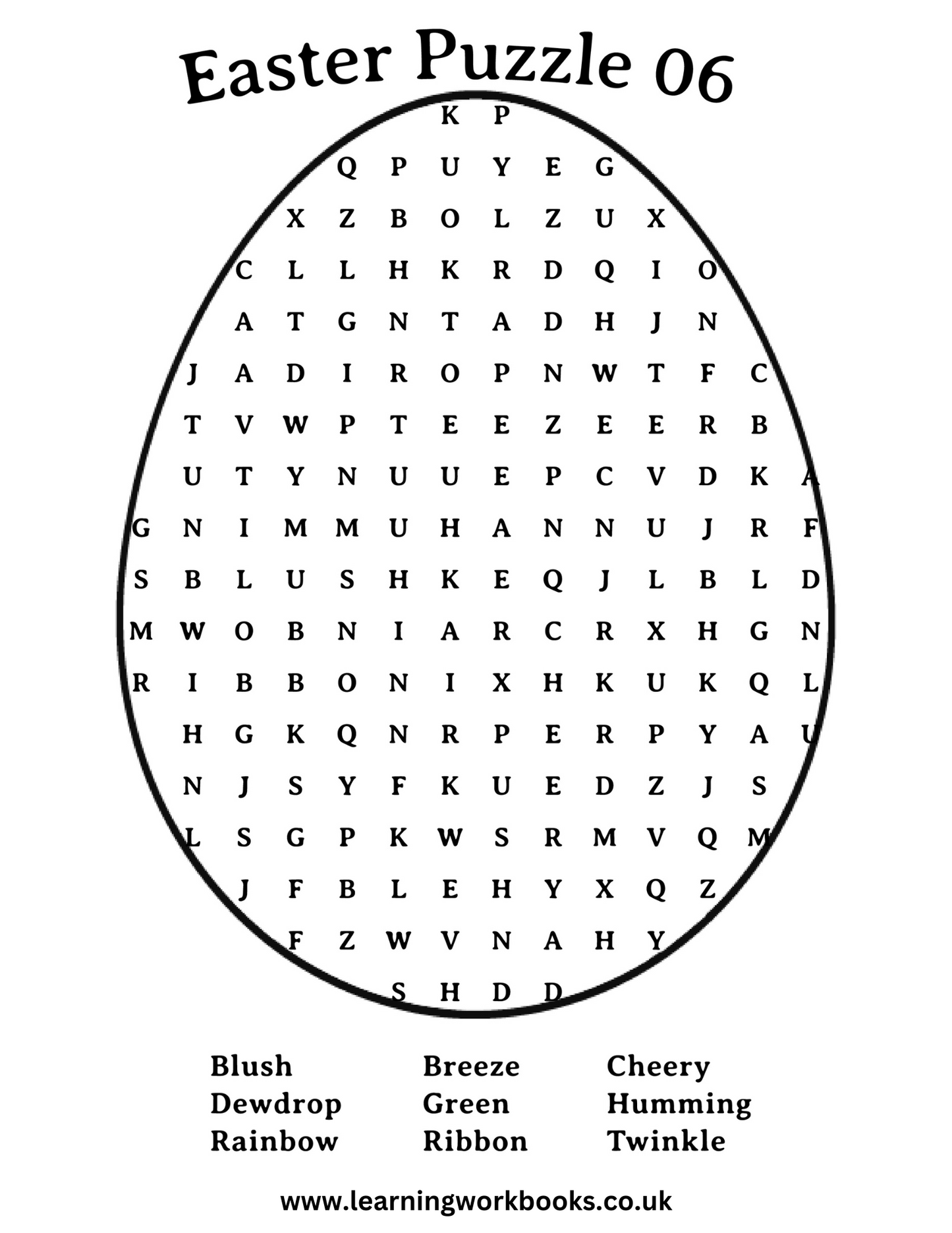 Easter Word Search Puzzle Book 2