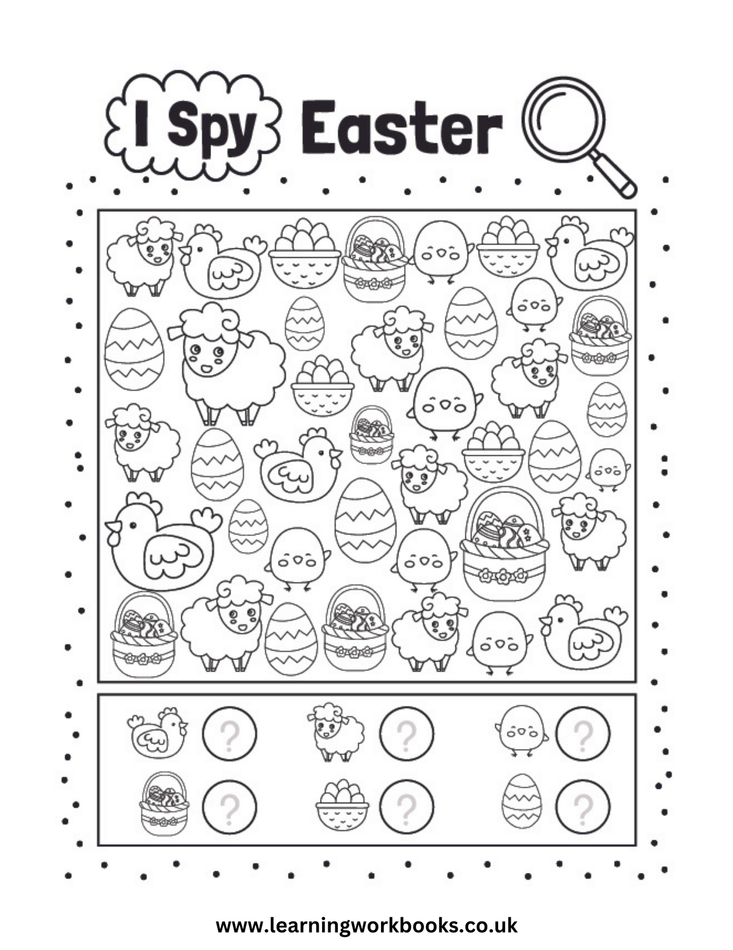 Easter I Spy Puzzle Book 2