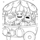 Cuddle Monsters Halloween Colouring Book