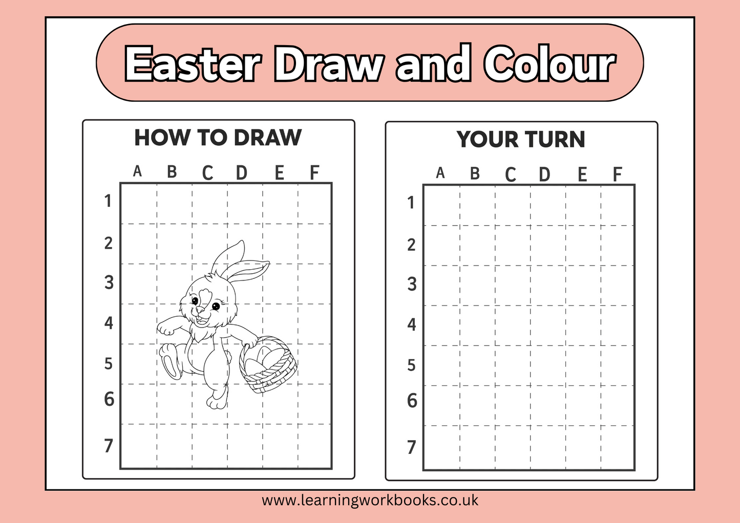 Easter Draw and Colour Book 2